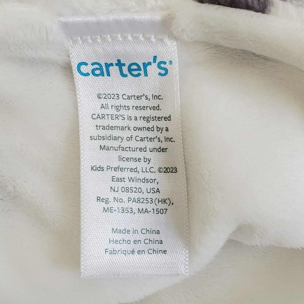 New Plush Cuddle Cow Lovey Carters Security Blanket Stuffed Farm Animal Snuggler - Picture 10 of 10